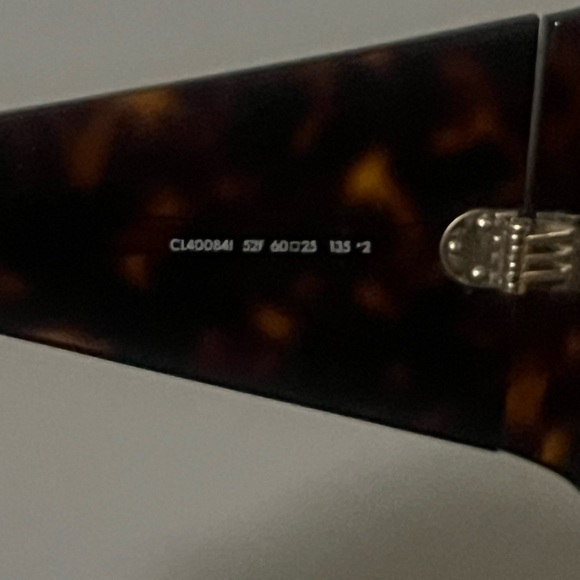 Celine - Tortoise shell brow sunglasses - Picture 6 of 6